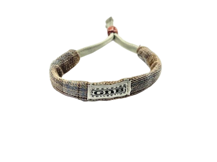 Brown and Light Blue Bracelet