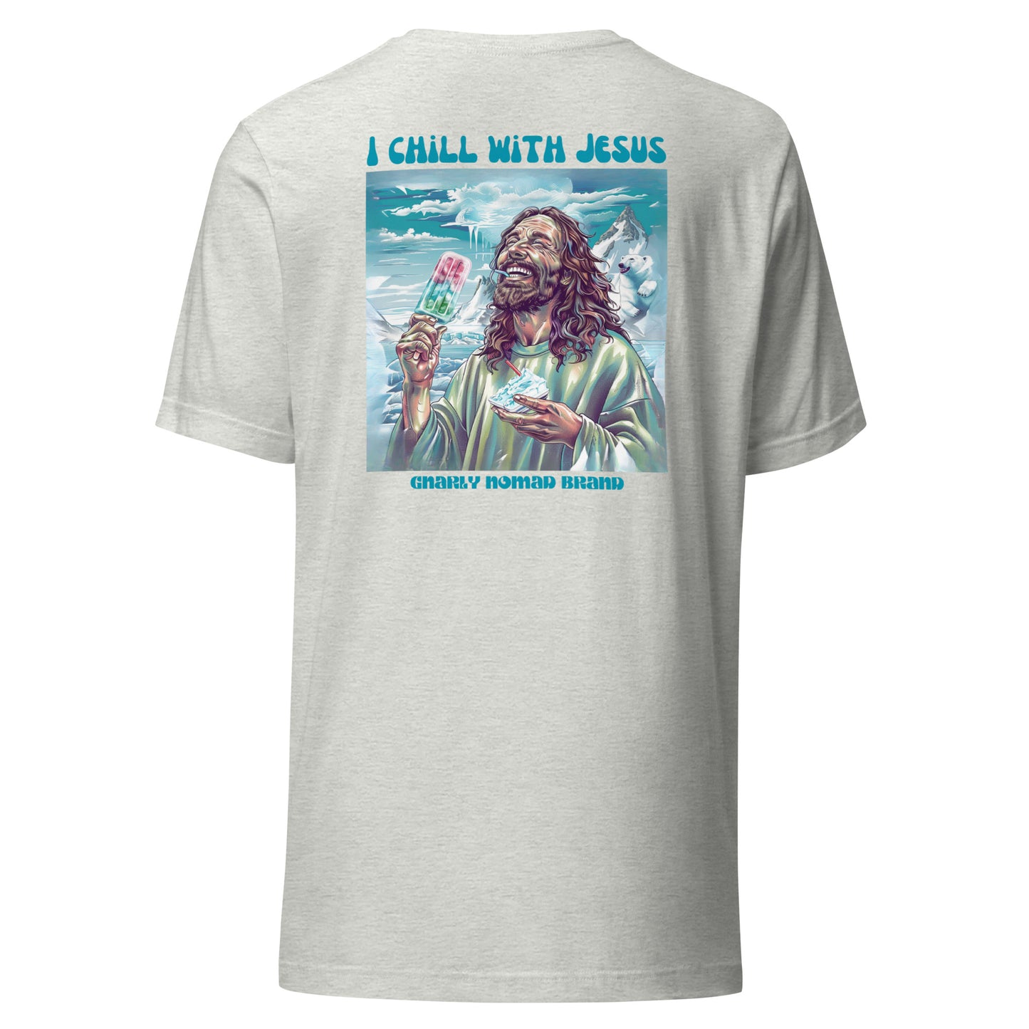 I Chill with Jesus (back) with Logo (front)