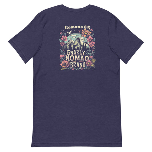 Romans 8:6 Mountain Flowers T-Shirt