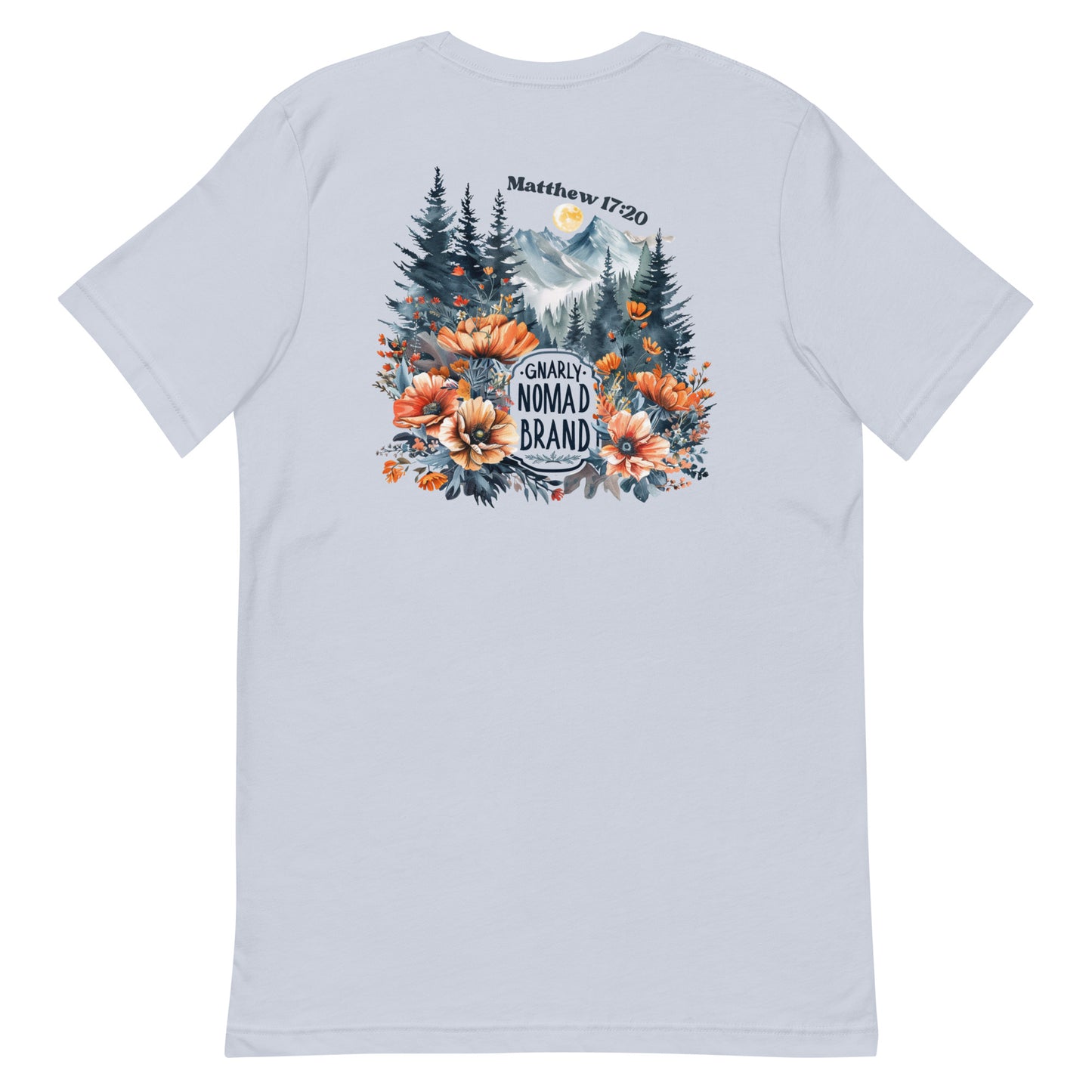 Matthew 17:20 Mountain Floral T-Shirt