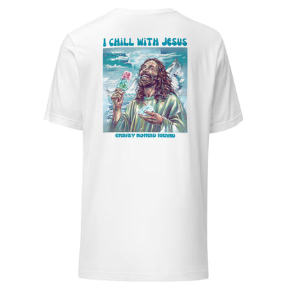 I Chill with Jesus (back) with Logo (front)